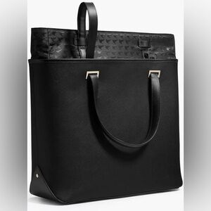NWT Lo & Sons Seville Black Tote Bag Inner Bag & Shell 13”